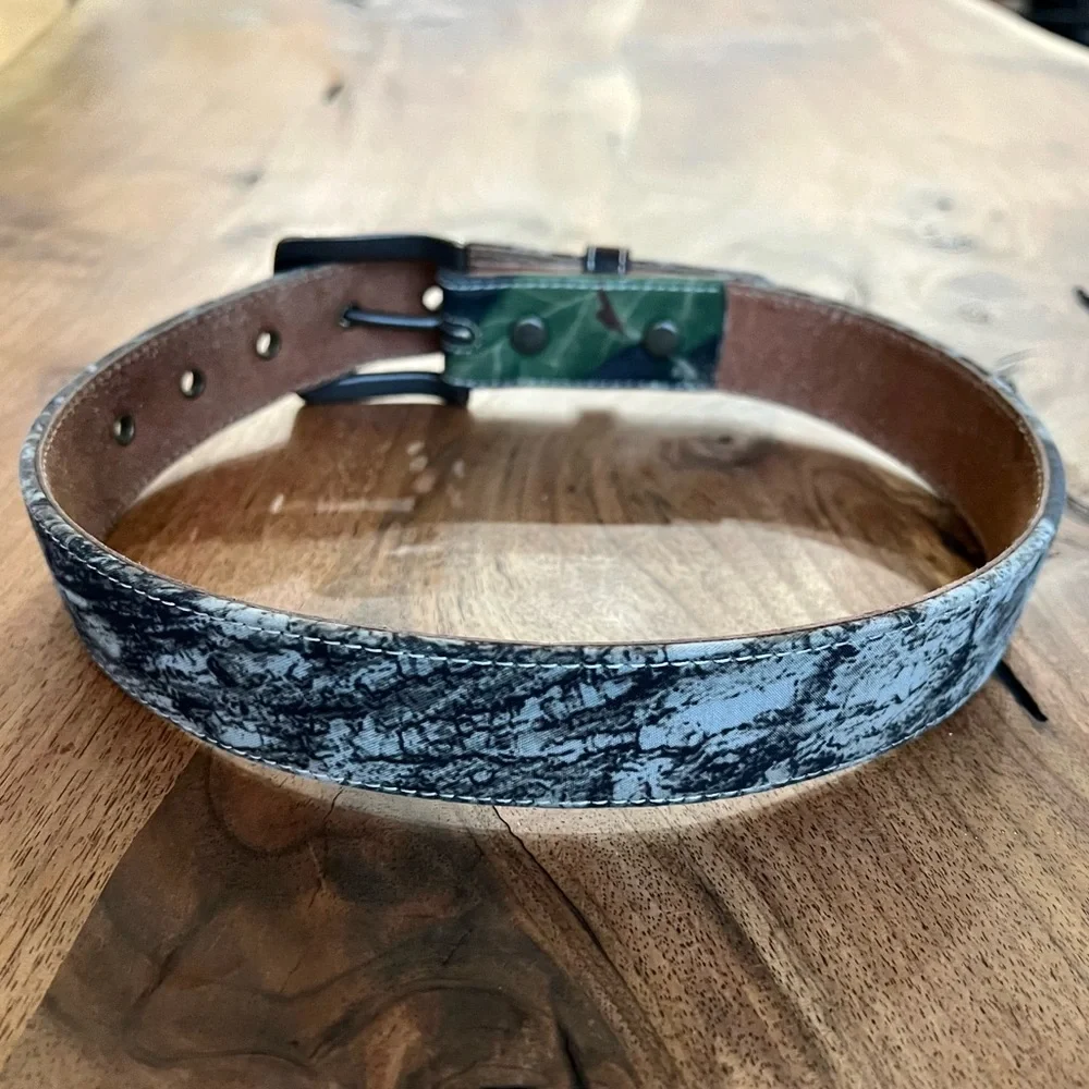 Nocona N44150222-22” Boys Breakup Belt, Mossy Oak